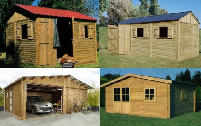 Abris de Jardin - standard ou sur mesure